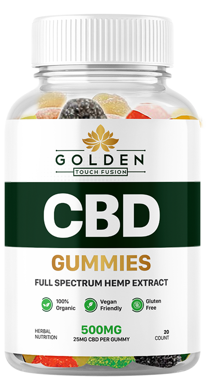 Golden Touch Fusion CBD gummies